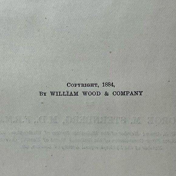 Wood’s Library of Standard Medical Authors Malaria and Malarial Diseases 1884 Ge - Picture 9 of 12